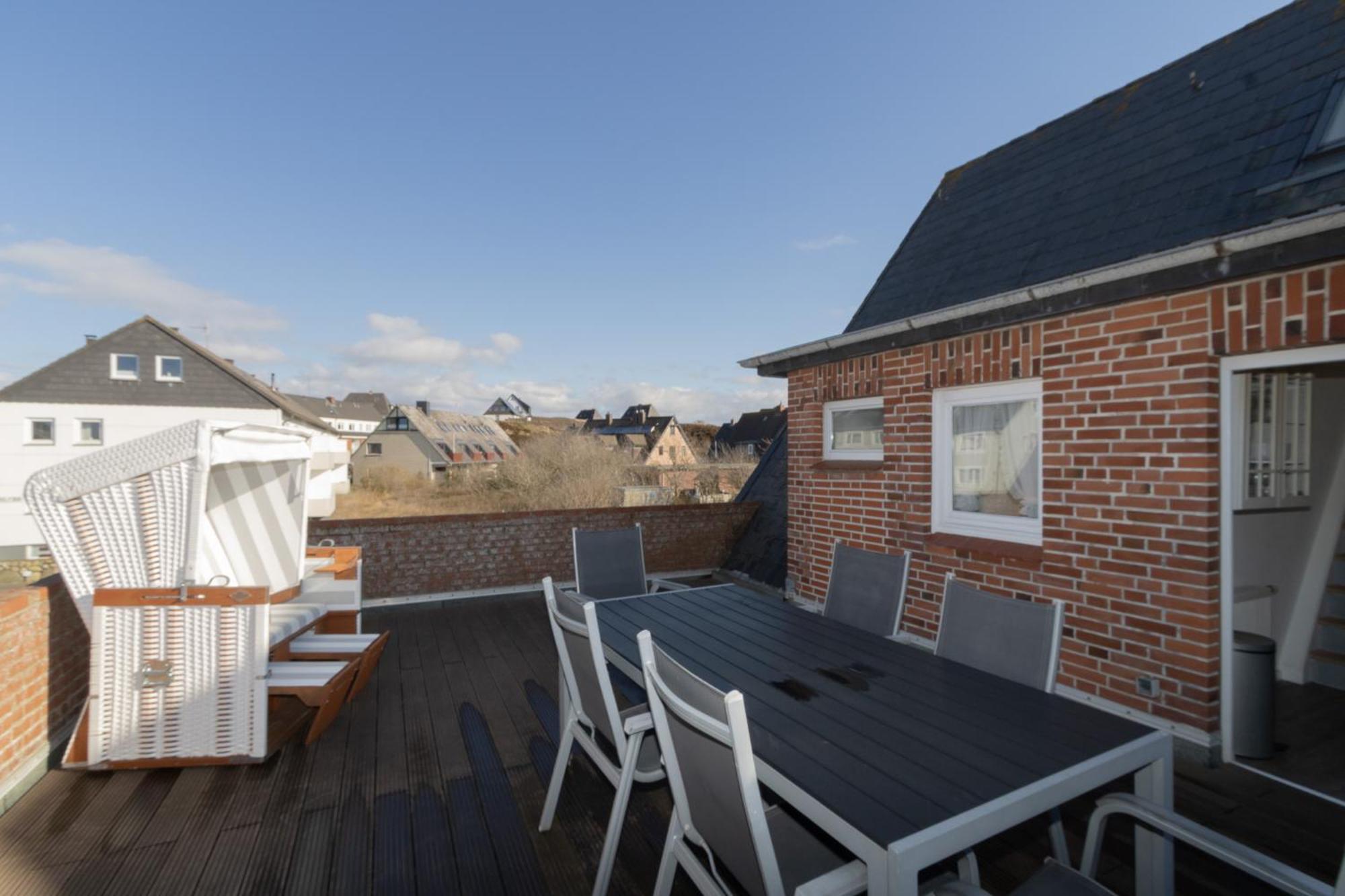 Apartamento Haus Roseneck App.4 Hörnum Exterior foto